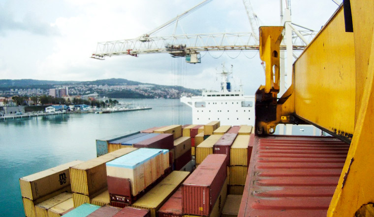 Schifftransport, Container, Seefracht